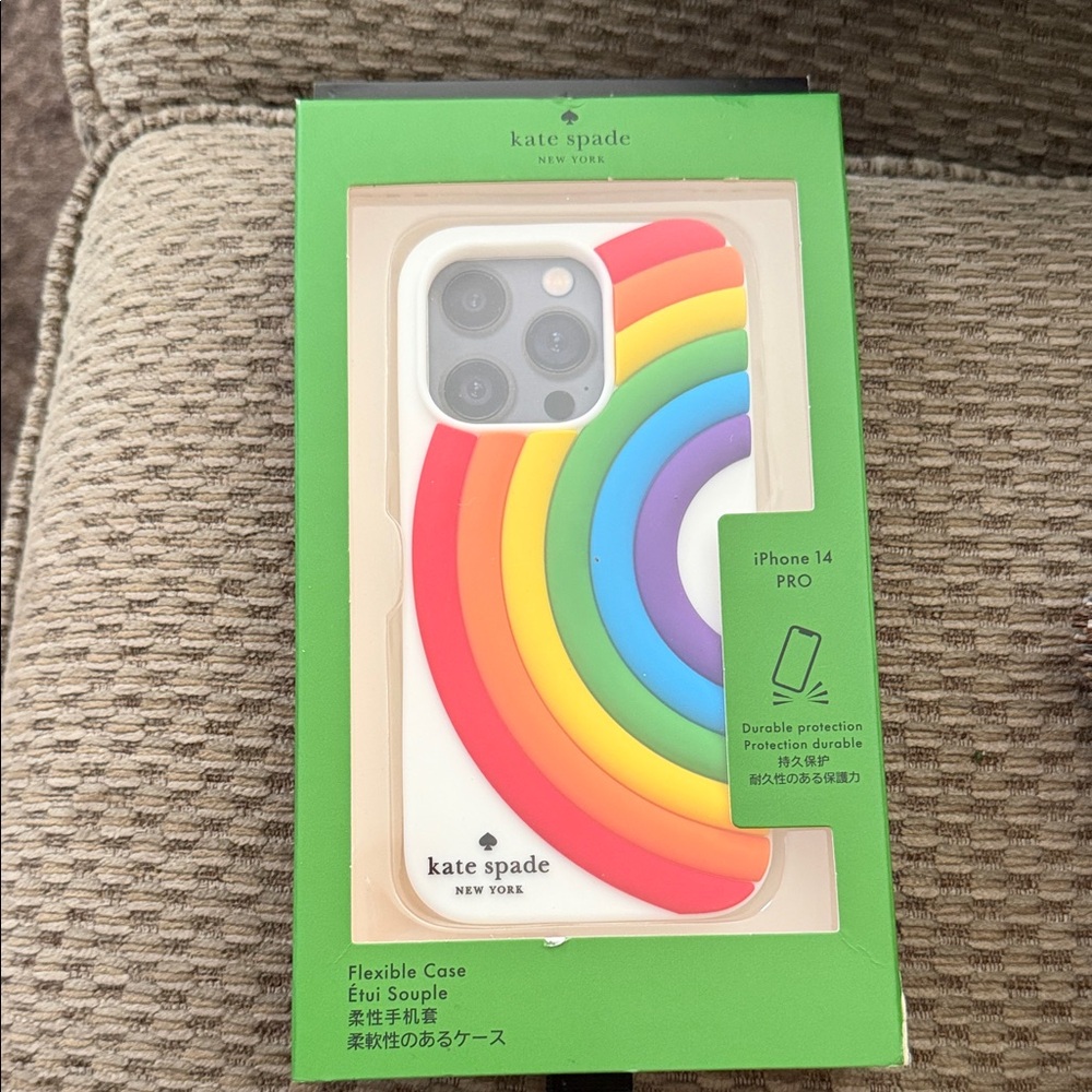 Kate Spade Colorful Arc iPhone 14 Pro Case